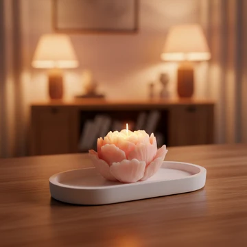 Concrete tray - oval